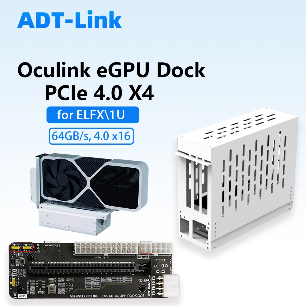 Oculink Egpu Mini Pc - Док-станция Oculink eGPU для ноутбуков/мини-ПК, PCIe