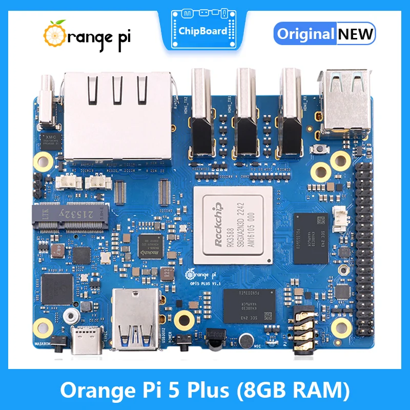 Orange Pi 5 Plus 16Gb - Orange Pi 5 Plus 8 ГБ