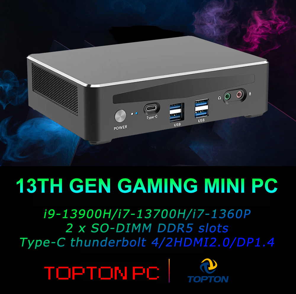 Intel Core I9 13900H Mini Pc - Мини-компьютер для игр Core i9 13900H