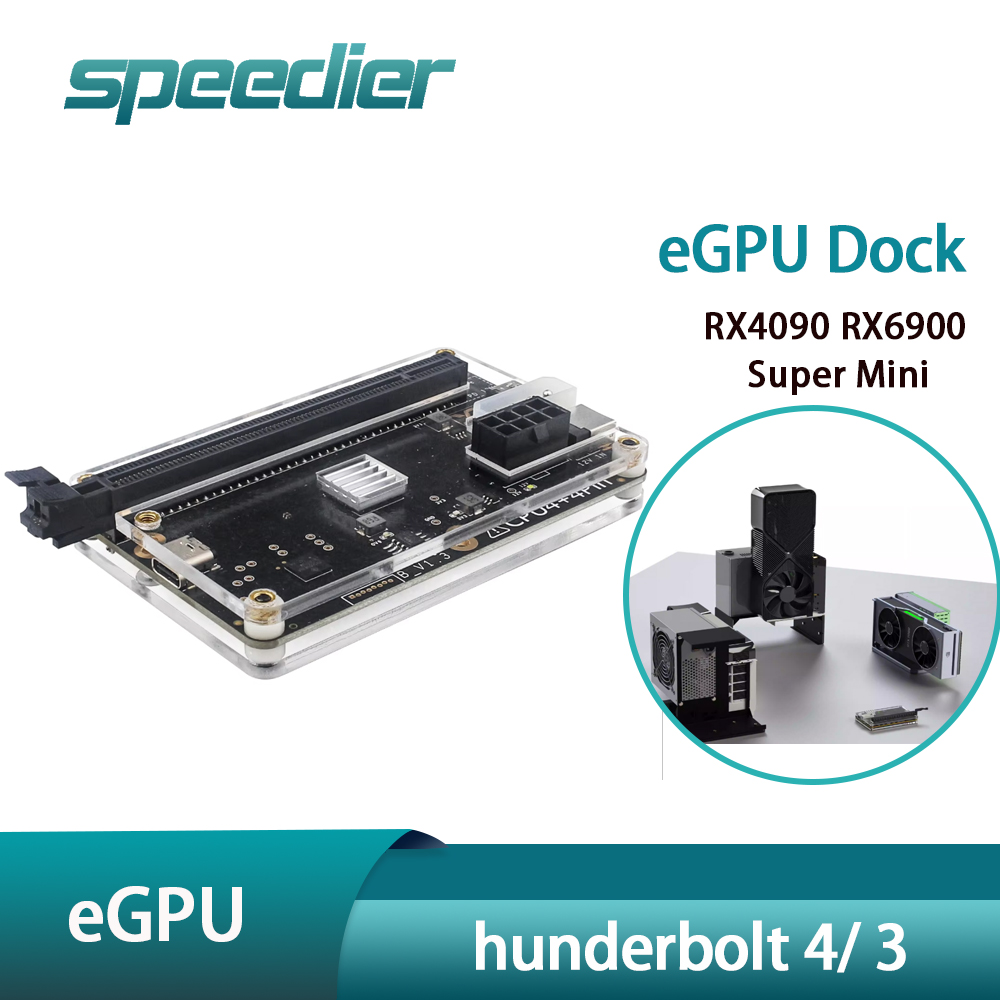 Thunderbolt 4 Egpu Dock Mini Pc - Док-станция Thunderbolt 4 3 eGPU для