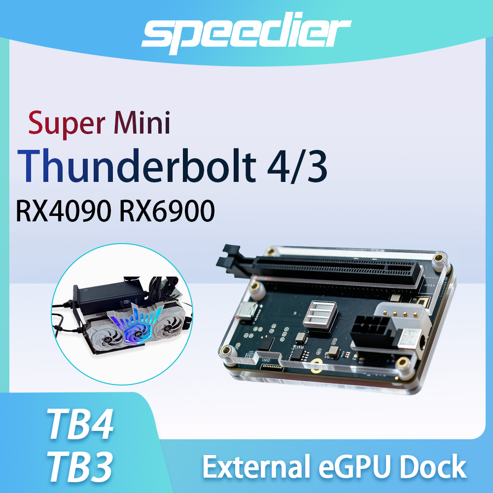 Thunderbolt 4 Egpu Dock Mini Pc - Док-станция Thunderbolt 4 3 eGPU для