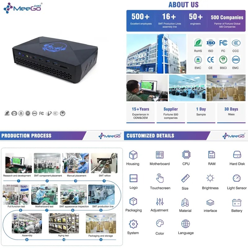 Mini Pc Rtx 4060 Ddr5 - Горячая распродажа: игровой мини-ПК Meegopad G10T