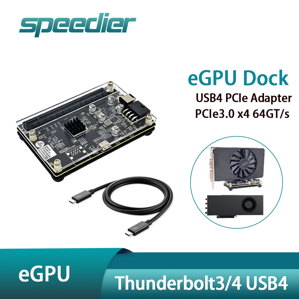 Thunderbolt 4 Egpu Dock Mini Pc - Док-станция USB4 Thunderbolt 3 / 4