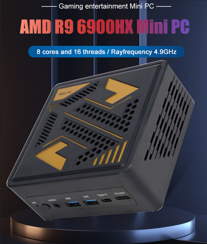 Amd Ryzen 9 7940Hs 64Gb Mini Pc - Мини-ПК AMD Gamer Ryzen 9 6900HX