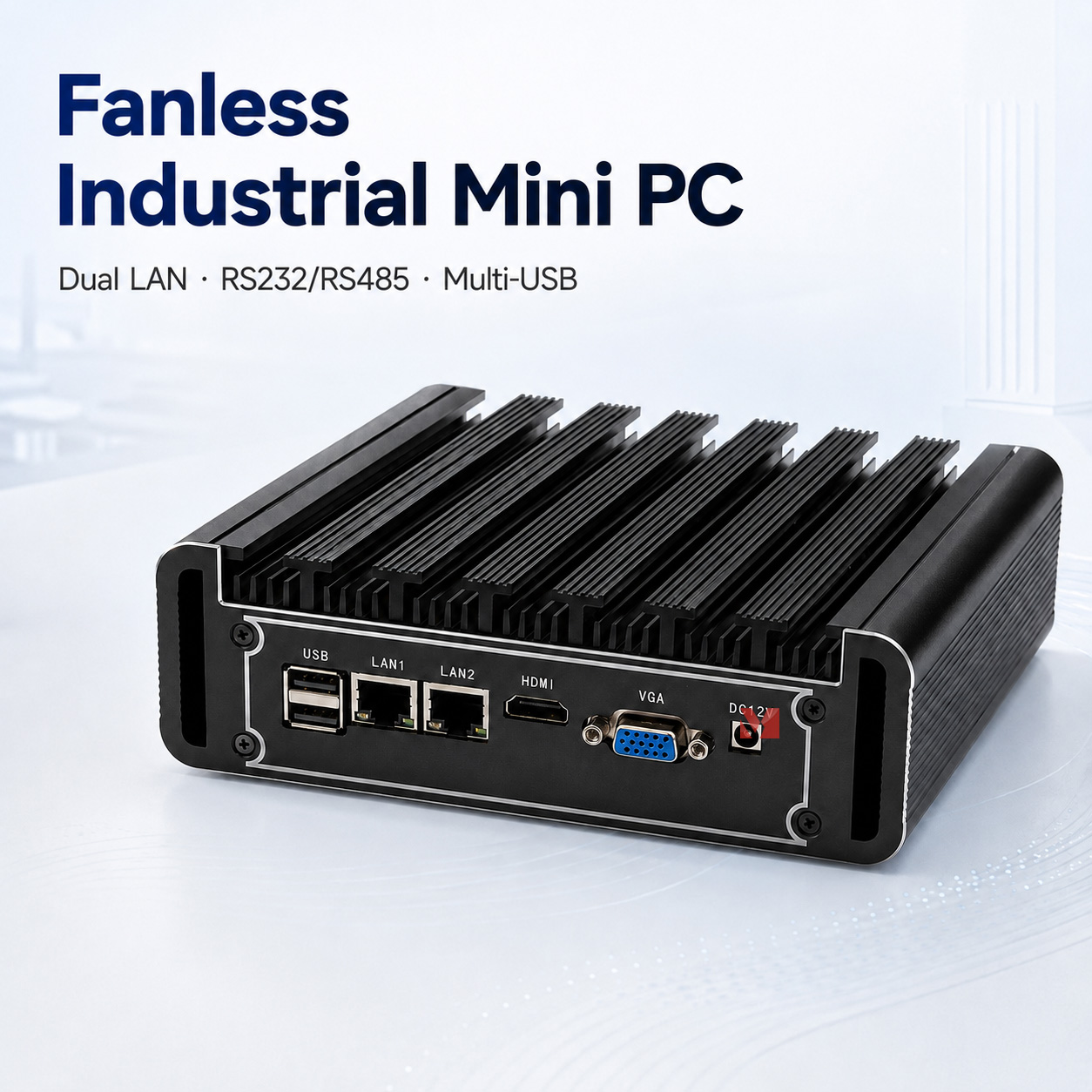Fanless Industrial Pc Rs485 Core I7 - Безвентиляторный промышленный мини-ПК Intel Core I3