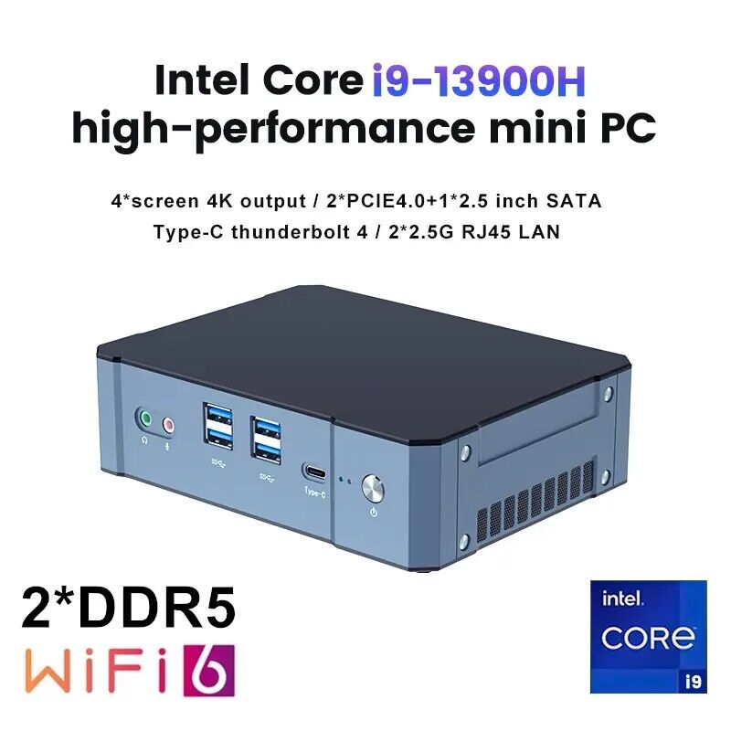 Мини-игровой ПК Intel Core i9  – обзор и цена Intel Core I9 13900H Mini Pc