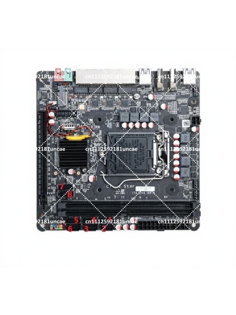 Материнская плата Mini ITX для – обзор и цена Nas Motherboard 8 Sata Mini Itx