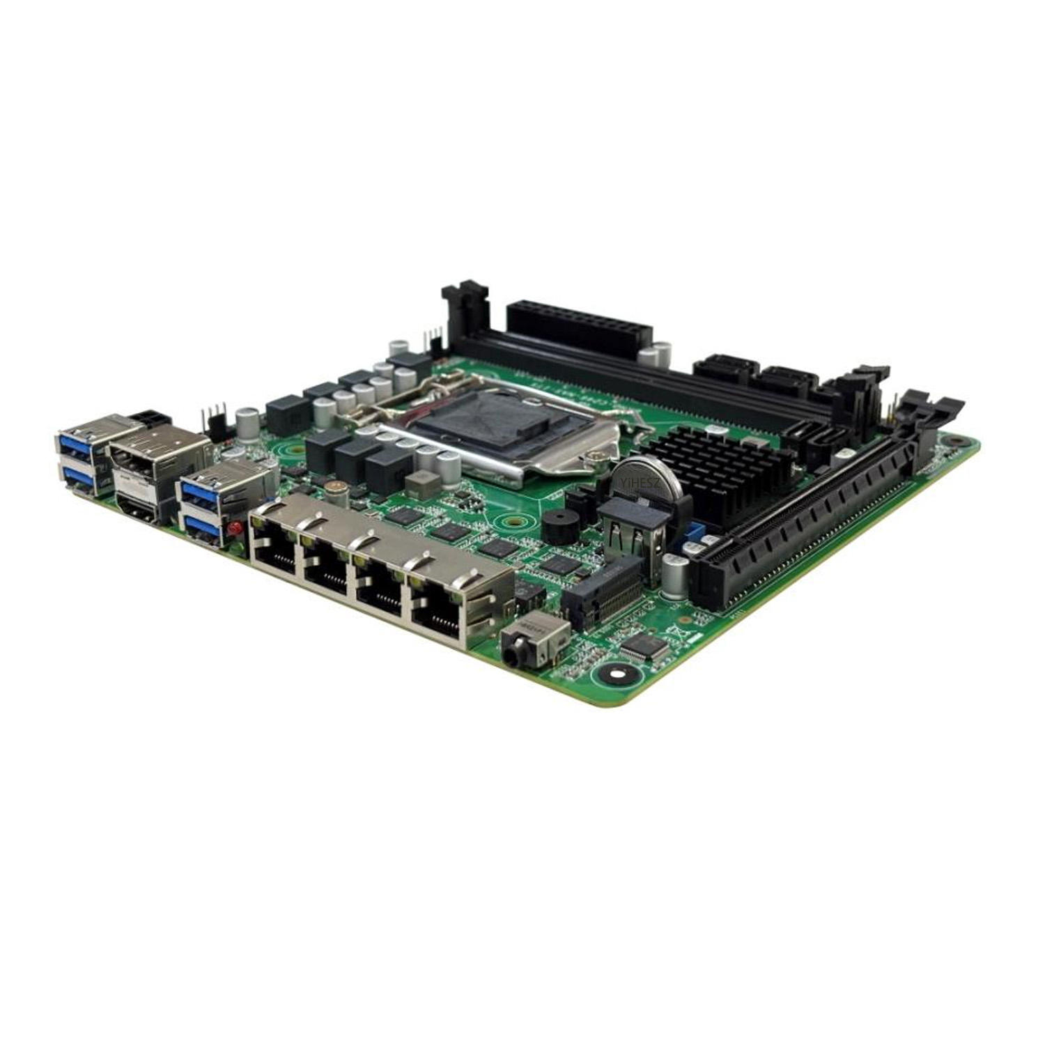 Материнская плата C246 ITX NAS – обзор и цена Nas Motherboard 8 Sata Mini Itx