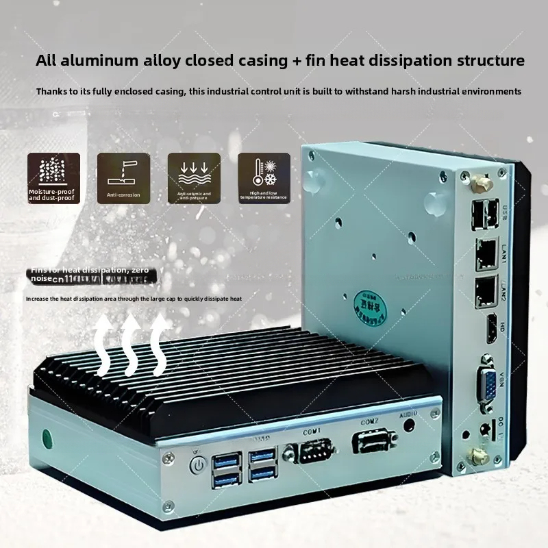 Мини-промышленный ПК - четырех – обзор и цена Fanless Industrial Pc Rs485 Core I7