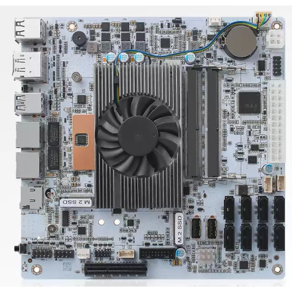 Материнская плата Mini-ITX бел – обзор и цена Nas Motherboard 8 Sata Mini Itx