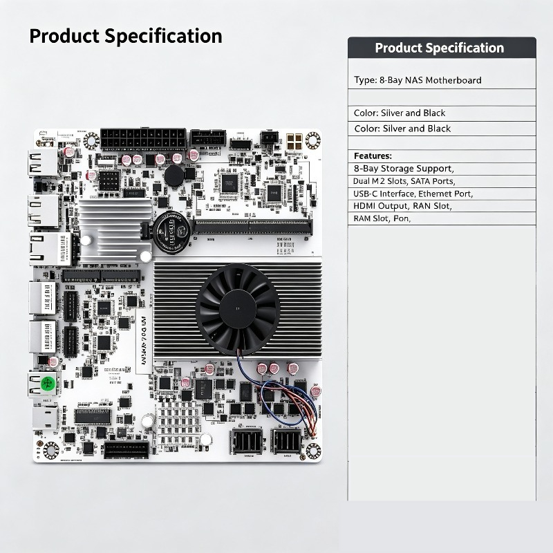 Материнская плата Mini ITX NAS – обзор и цена Nas Motherboard 8 Sata Mini Itx