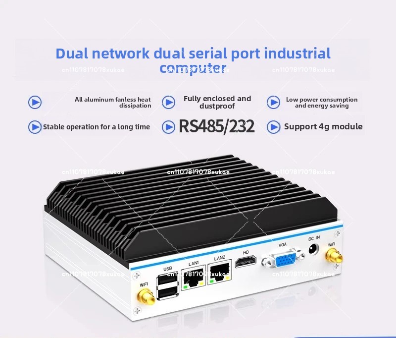 Мини-промышленный ПК — четырех – обзор и цена Fanless Industrial Pc Rs485 Core I7