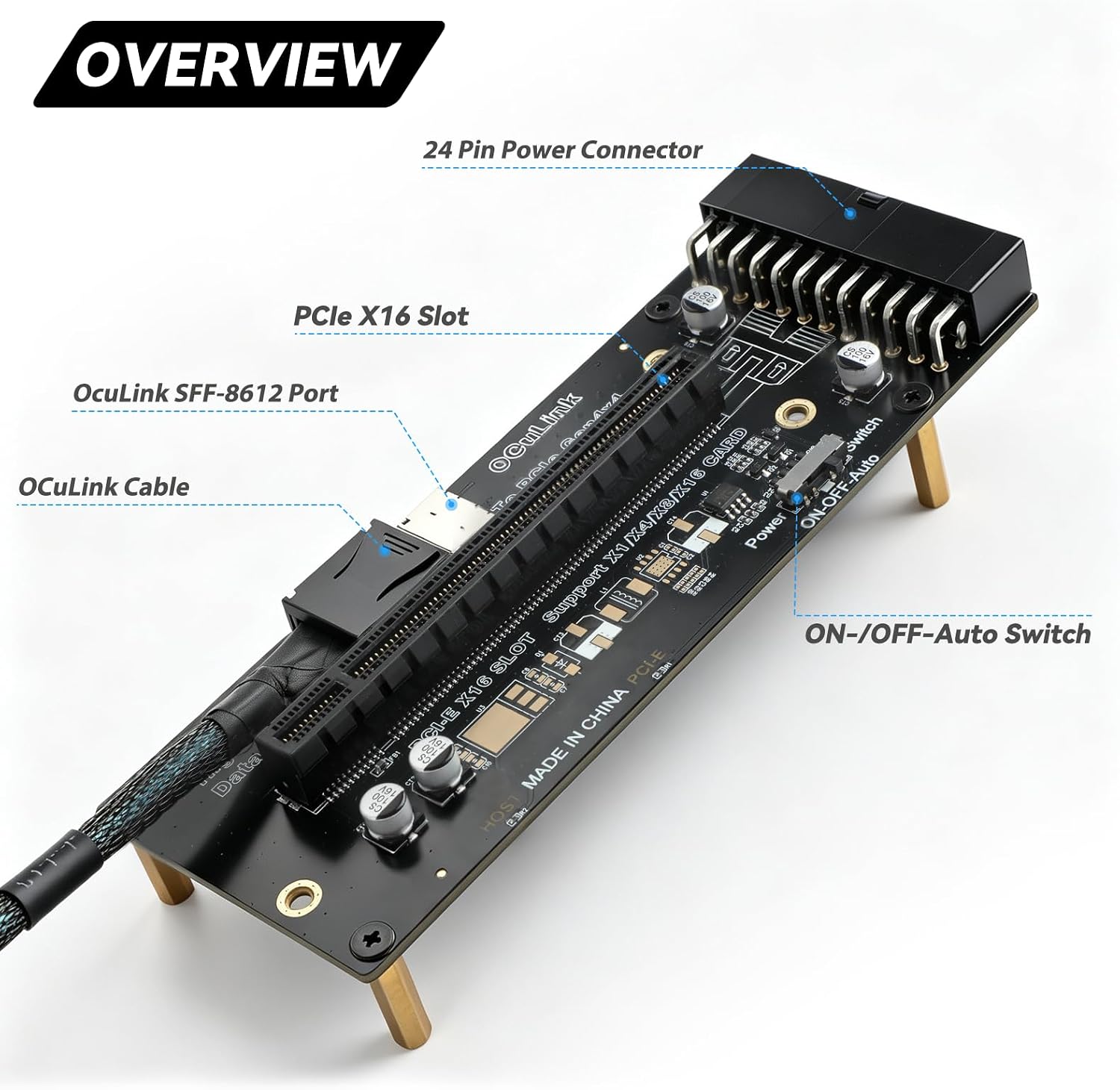 OCuLink PCIe 4.0 X4 64Gbps SFF – обзор и цена Oculink Egpu Mini Pc