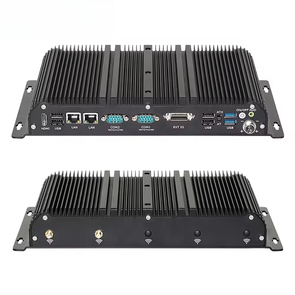 Промышленный компьютер 12В 24В – обзор и цена Fanless Industrial Pc Rs485 Core I7