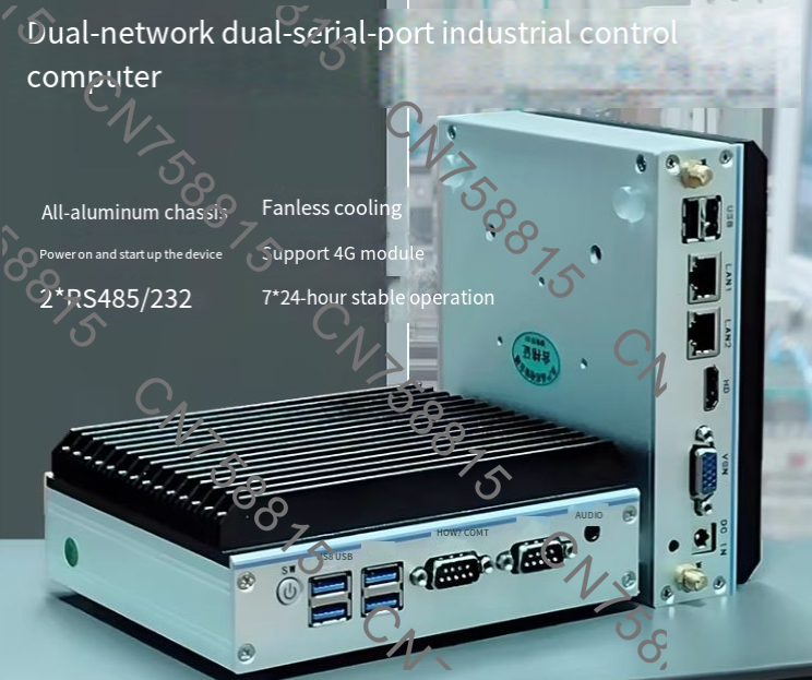 Промышленный ПК с двумя LAN-по – обзор и цена Fanless Industrial Pc Rs485 Core I7