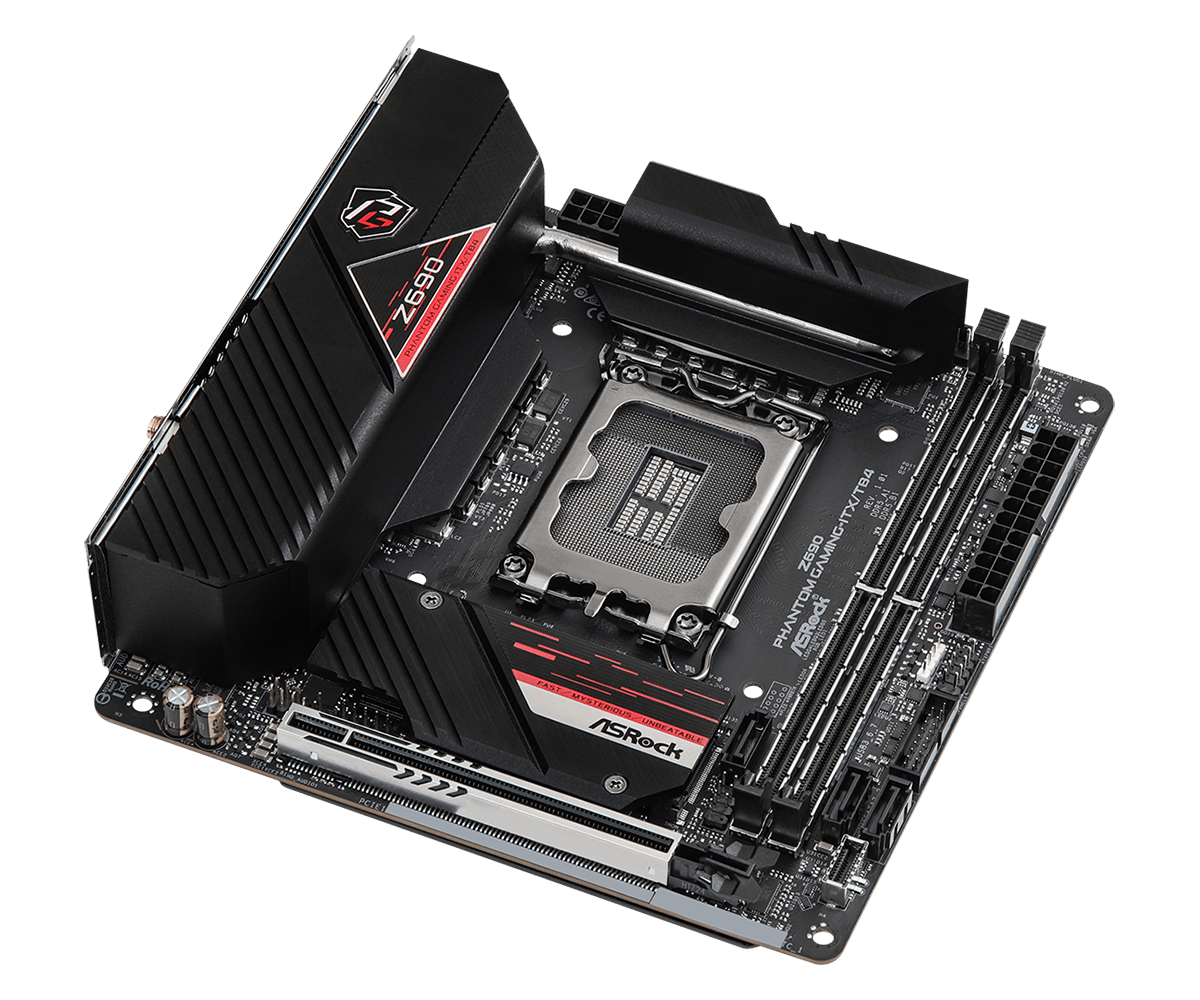 Материнская плата ASROCK Z690  – обзор и цена Lga1700 Itx Motherboard Ddr5