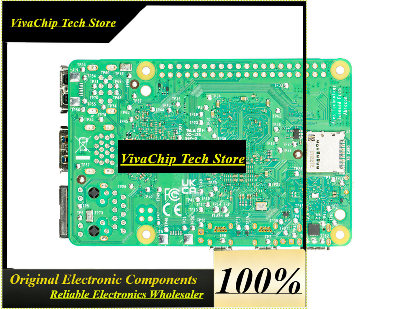 Оригинальная плата VivaOfficia – обзор и цена Raspberry Pi 5 8Gb Board